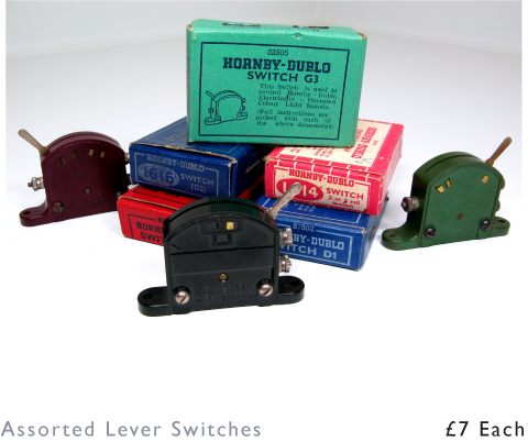 Hornby Dublo Lever Switches